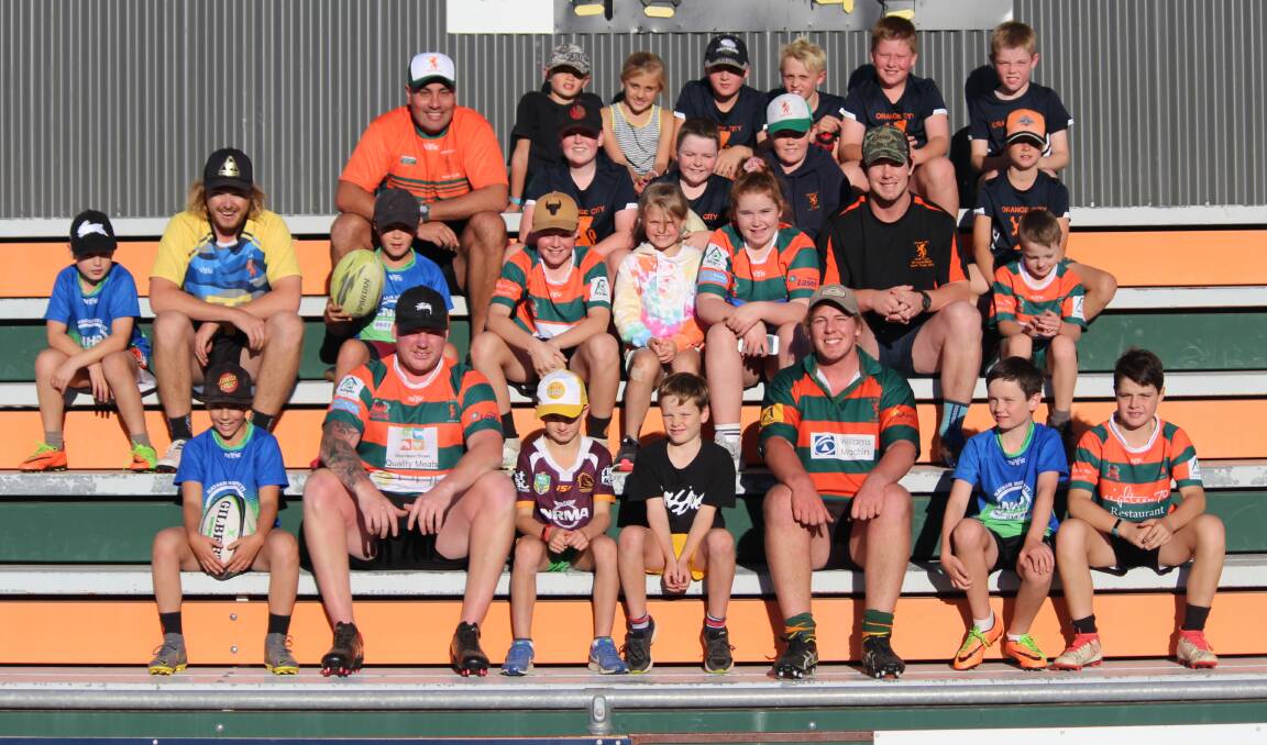 GET AROUND IT: Orange City are encouraging any and all interested junior players to join the Lions' den in 2019. Photo: ORANGE CITY RUGBY CLUB