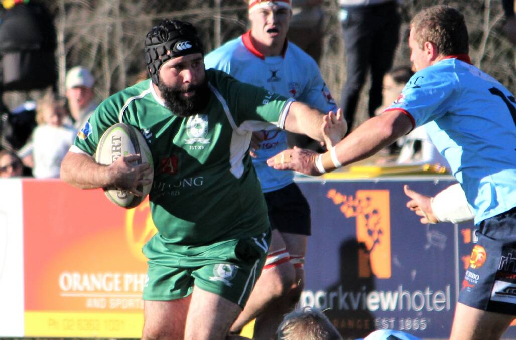 EXPERIENCE: Tom Goolagong is one of a number of big-game players in Emus' outfit.  Photo: DON MOOR