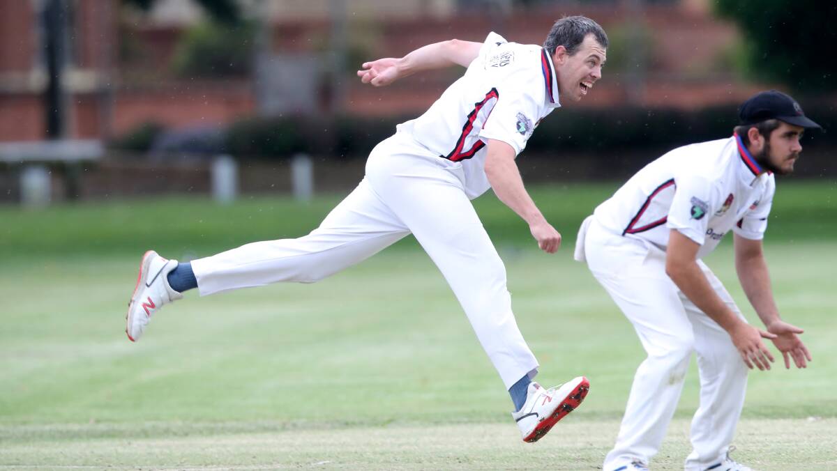 HEART AND SOUL: Clint Moxon was the competition's leading wicket-taker this summer. Photo: PHIL BLATCH