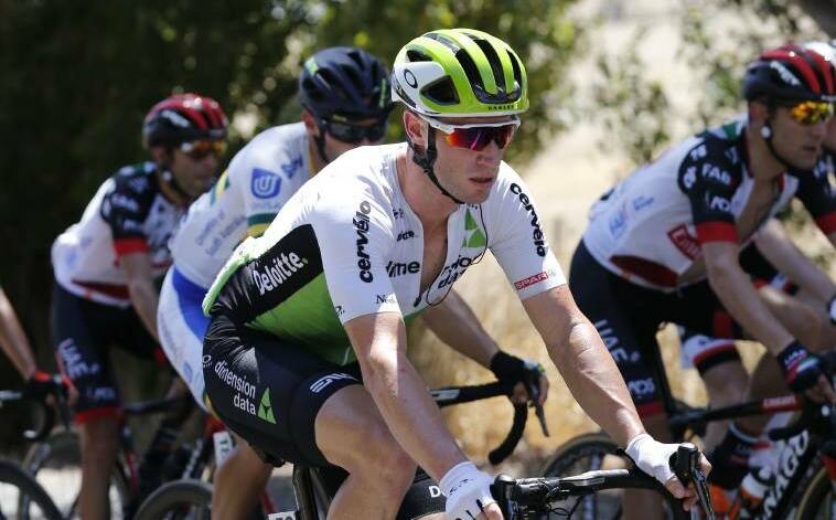 INJURED: Bathurst's Mark Renshaw captained the young Dimension Data team at the Tour of Britain. Photo: STIEHL PHOTOGRAPHY