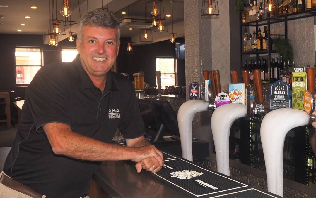 CHEERS: AHA NSW director of liquor and policing John Green will be in Bathurst on Thursday. Photo: FILE