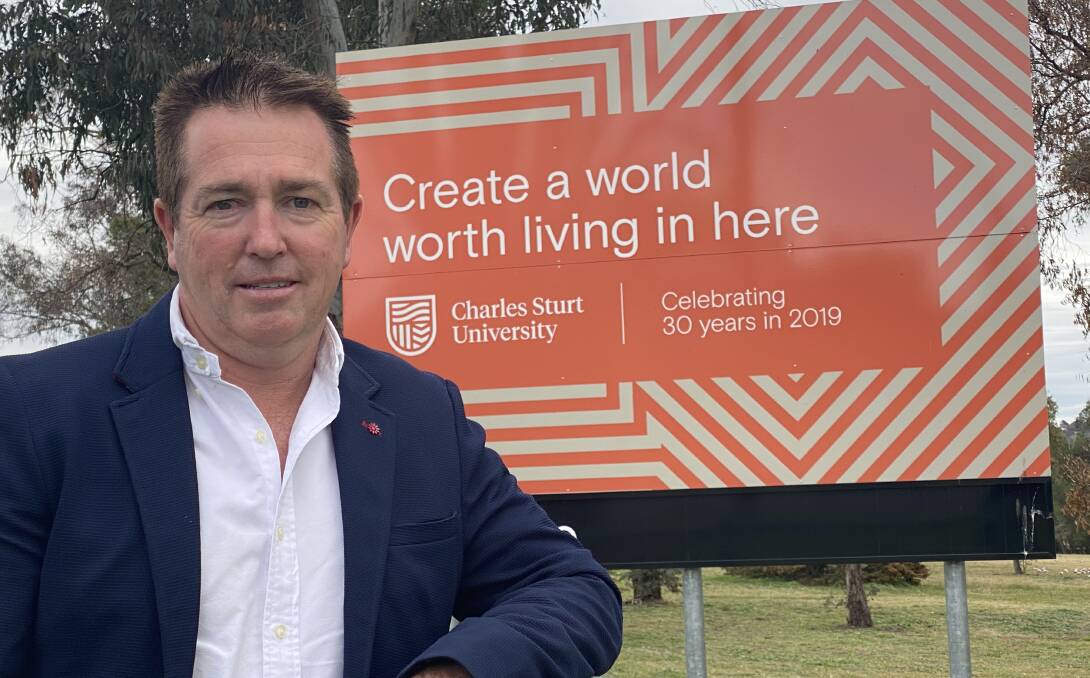 GUARANTEES: Bathurst MP Paul Toole says Charles Sturt University has assured him marquee courses and the vice chancellor's position will remain on the Bathurst campus. Photo: SUPPLIED