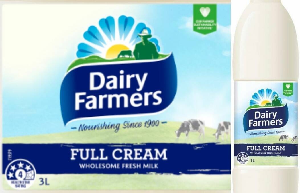 The Dairy Farmers products on recall 