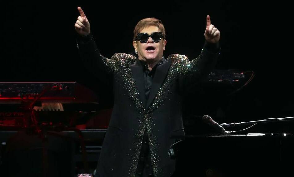 JUST THE TICKET: Sir Elton John will play at Bathurst's Carrington Park on January 22, 2020.