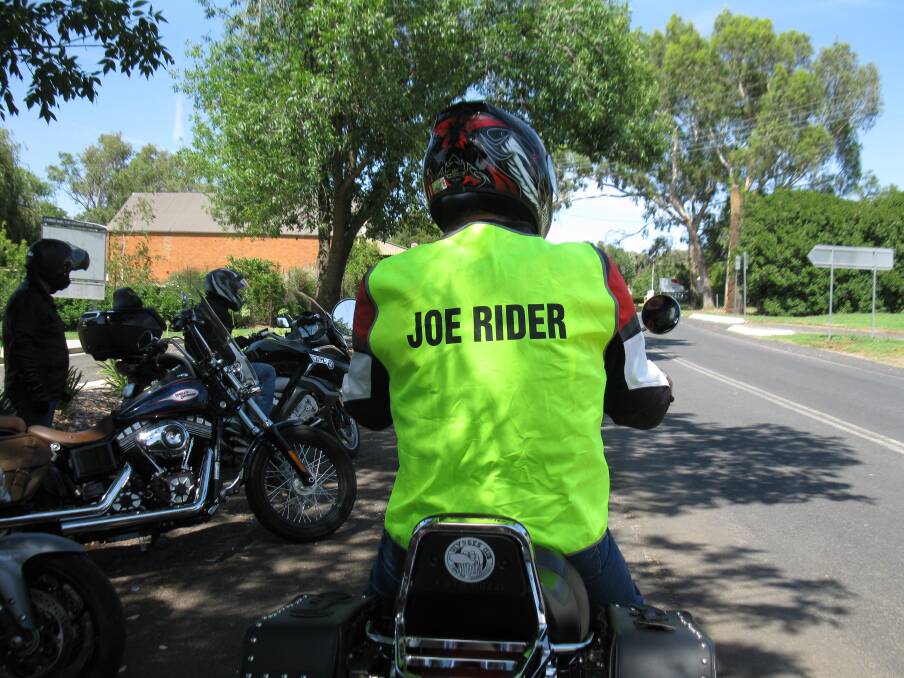 SEE YOU: The Ulysses Club, Orange Branch, is running a motorcycle awareness safety campaign called ‘Joe Rider’ and you could win prizes along the way. Photo: Lester Davis