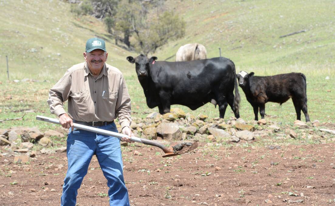 Central west cattle farmer John Richard said the Aussie Farms map only encourages unwanted mischief makers. Photo: Rachael Webb.

