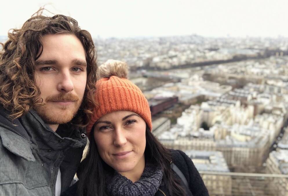 Lift the caps: Sean Brocklesby and Tiarne Gillespie have been unable to come home due to passenger caps on flights to Australia.