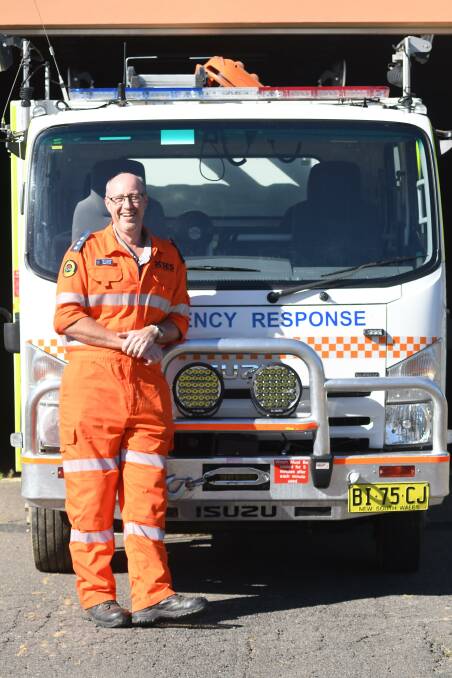 30 years and counting...Rob Stevens at the Orange SES headquarters. Photo: JUDE KEOGH