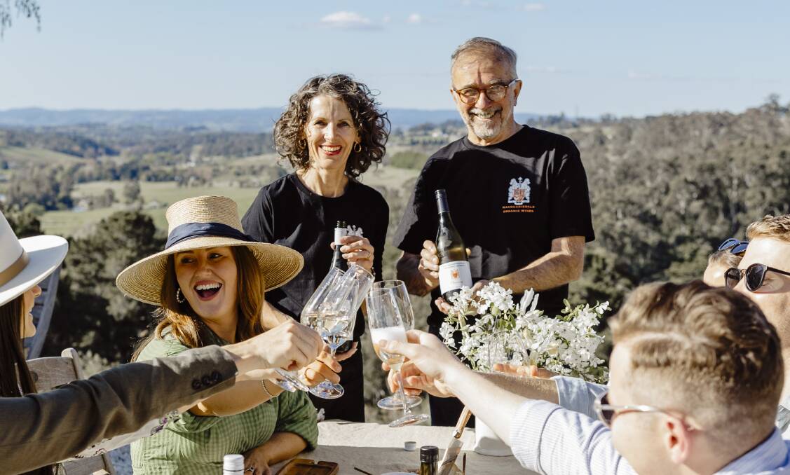 Organic winemakers Ross and Derice McDonald have moved to Orange after almost three decades in the Hunter. Picture supplied