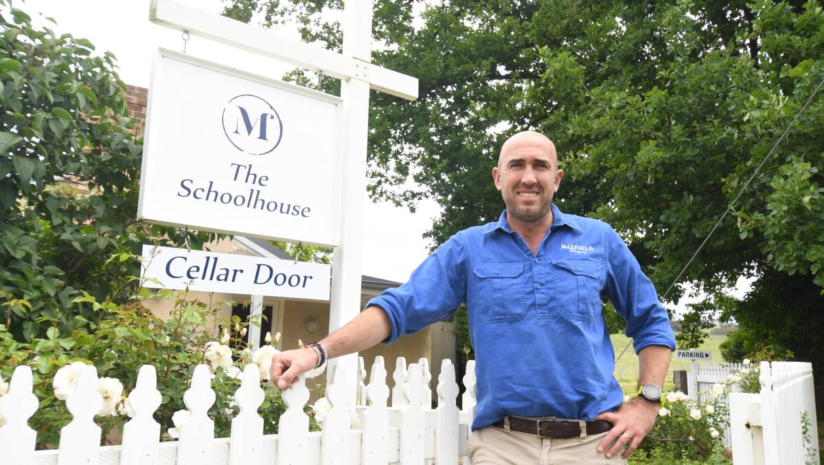 NEW BEGINNINGS: Mayfield Vineyard general manager Charles Simons has recently reopened Mayfield's cellar door. Photo: JUDE KEOGH