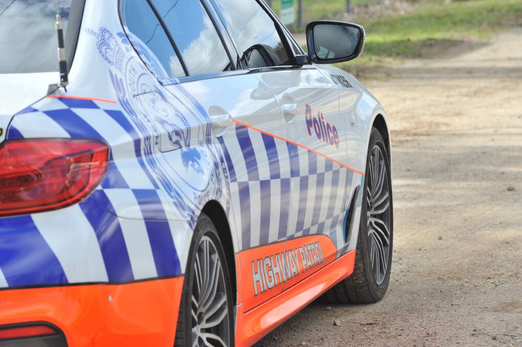 RAMMED: Police are investigating after a police car was rammed during a pursuit with two stolen Land Cruisers. 