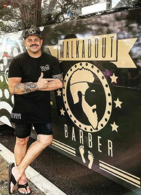 STYLES AND MORE: Bran Dowd, aka The Walkabout Barber, will be offering haircuts and mental health first aid at the All About YOUth fun day at Orange Showground on Monday. Photo: SUPPLIED/FACEBOOK