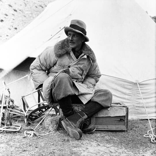INNOVATOR: George Finch pioneered the use of oxygen at high altitudes and invented the precursor to the puffer jacket. 