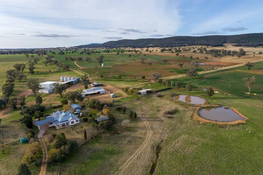 TOP SALE: This mixed farming property at Cumnock, 40 minutes from Orange sold for $27.5 million in September. Photo: Supplied