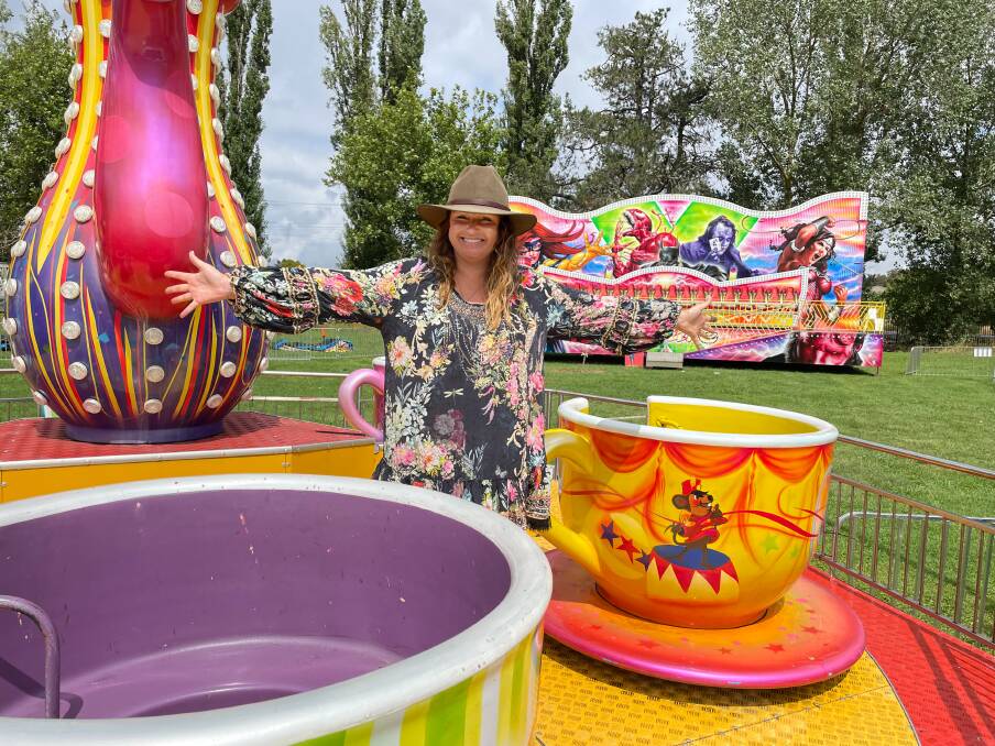 COME ON DOWN: Operator Jade Evans is ready to welcome Orange families to the Fun Fair next weekend. Photo: JUDE KEOGH
