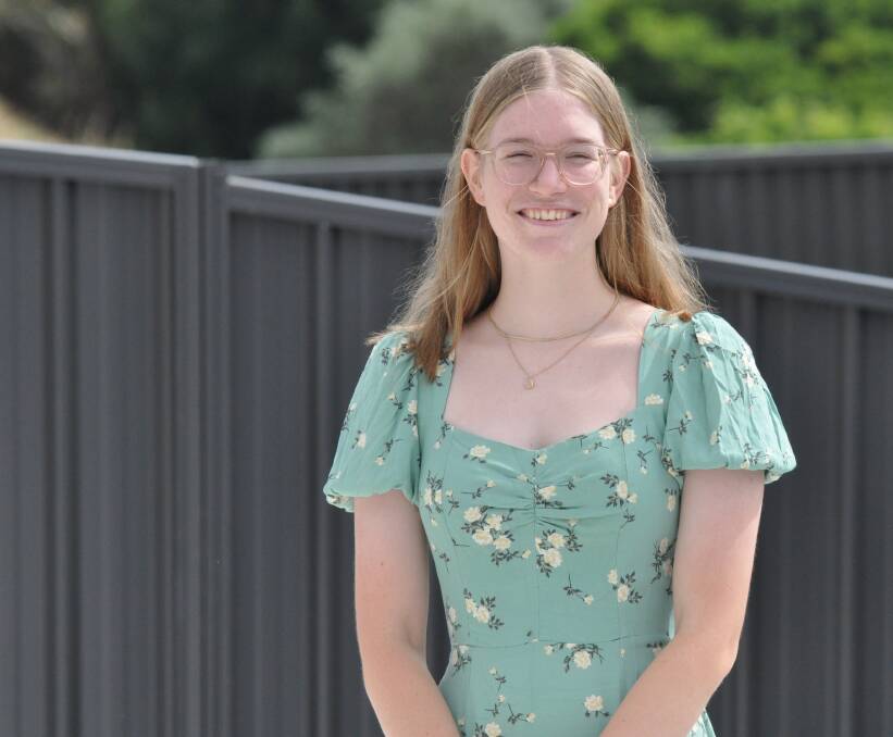 RELAXED: ATAR results are out Thursday, but as one of a record number of students to receive an early offer to university, Felicity Cox doesn't have to stress. Photo: NICK McGRATH