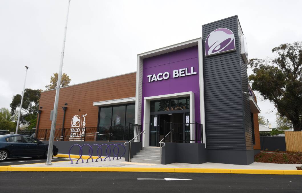 COMING SOON: Taco Bell will open its Orange restaurant on October 26. Photo: Jude Keogh