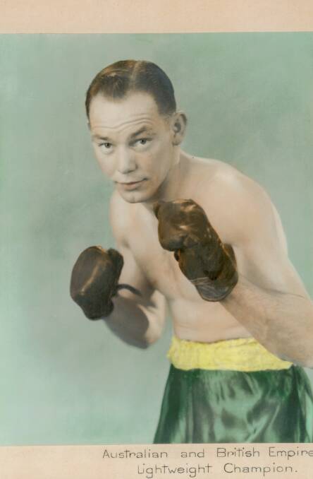 PAT FORD: Exhibition charts the boxing champion's rise. Picture: Supplied