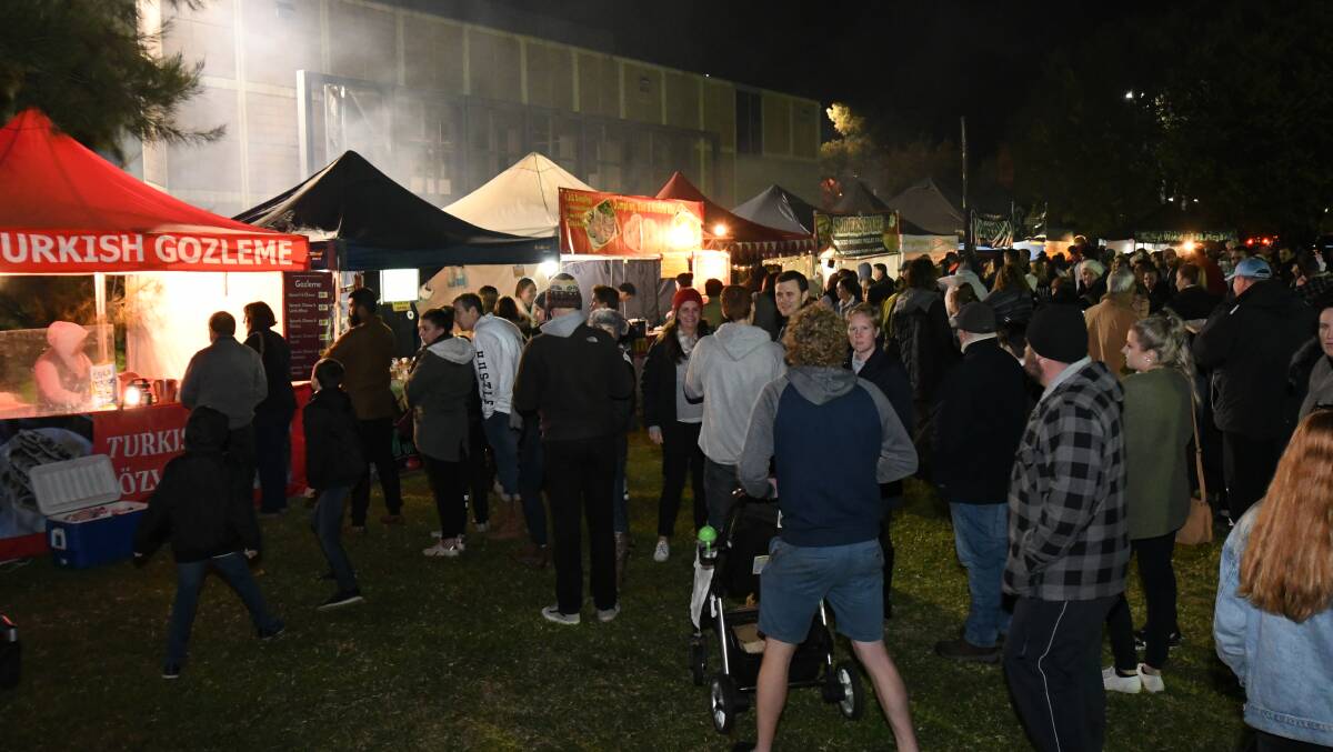 BACK IN ACTION?: The Aussie Night Markets at Northcourt last year. Events like that could be given a boost with extra council funding on offer for the back half of this year. Photo: JUDE KEOGH