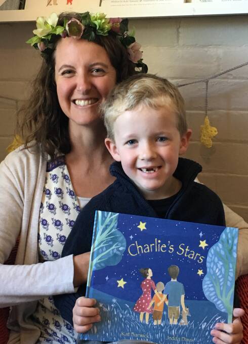TOGETHER: Kat Barwick shares Charlie's Stars with Alby. Photo: SUPPLIED. 