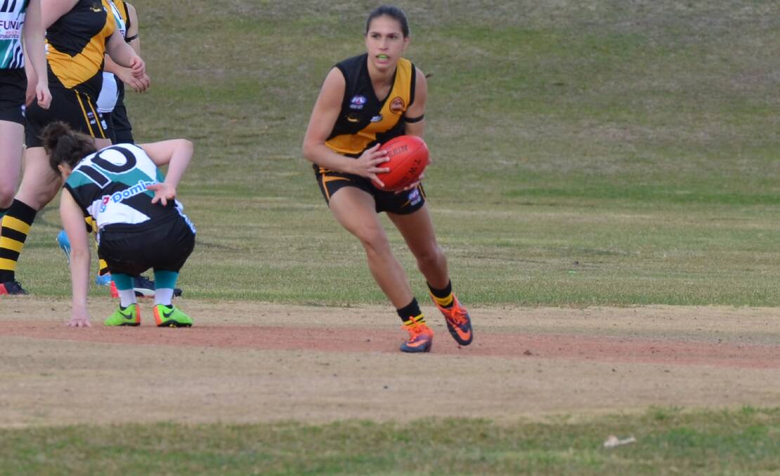 MISSING: Erin Naden will be playing for Group 10 in Parkeson Saturday. 