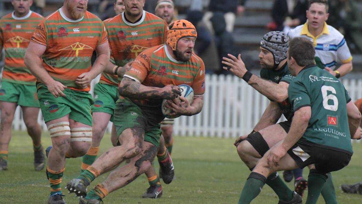 'GUTTED': Orange City skipper Josh Tremain in action during Saturday's Blowes Clothing Cup grand final. Photo: JUDE KEOGH