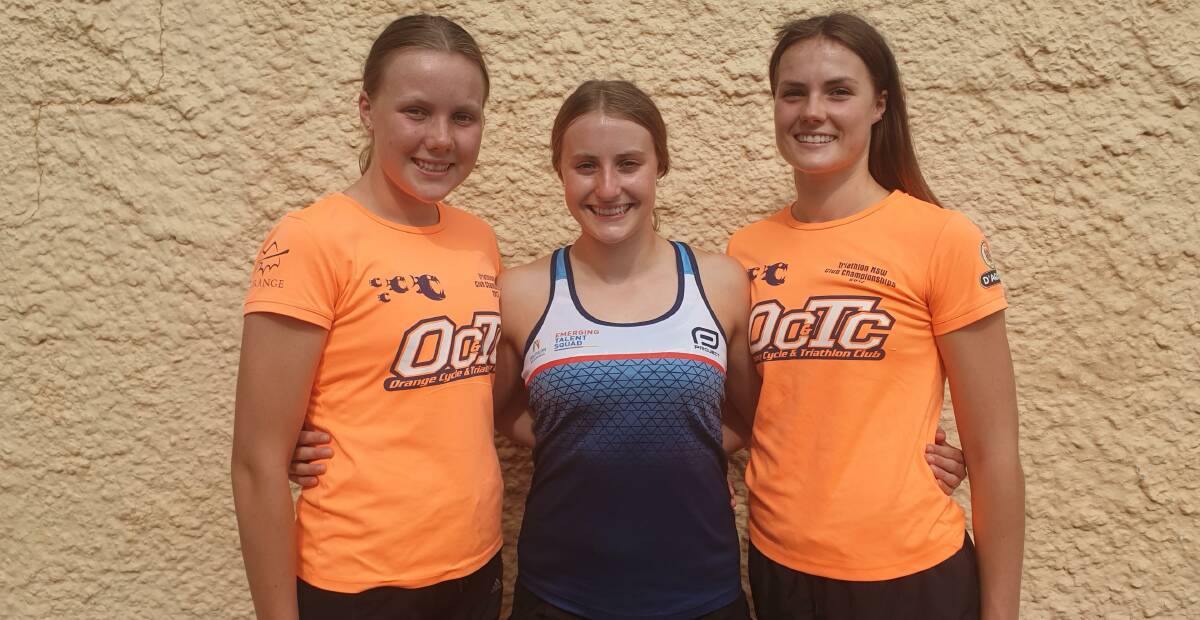 READY TO FIRE: Molly, Jessie and Abby Dean will fight not just for a Central West crown, but bragging rights on Sunday. 
