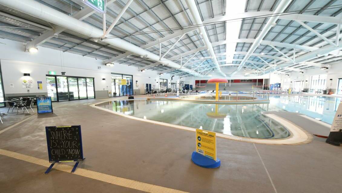 CLOSED: The toddler's pool at the aquatic centre has been closed again due to contamination. Photo: JUDE KEOGH