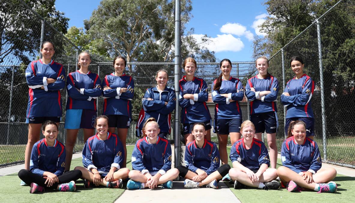 READY FOR ACTION: The Western NSW Under 15 side were kitted up and ready to hit the ground running. Photo: ANDREW MURRAY. 