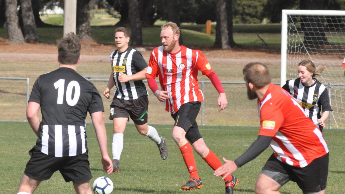 VICTORY: Barnstoneworth's Beyond Blue knocked up a 5-2 win in the ODFA's B-grade. Photo: SUPPLIED. 