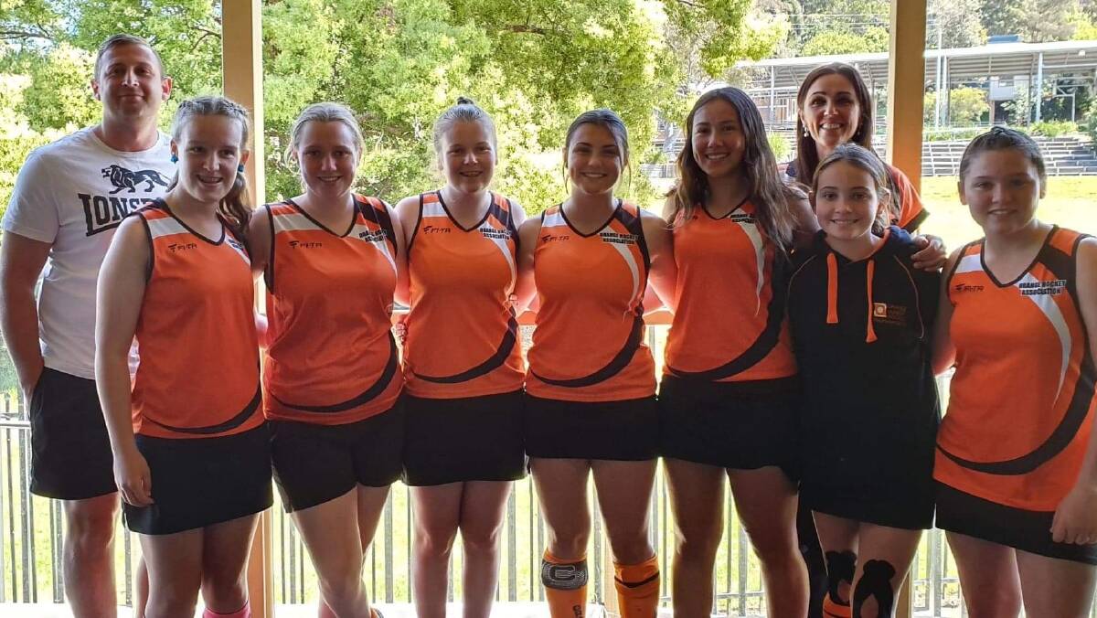 FOUGHT HARD: The Orange under-15 side which lined up at Gosford over the weekend. Photo: SUPPLIED. 