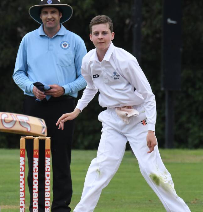 BY GEORGE: George Cumming was selected in the NSW Country Sixers side along with Tom Coady. Photo: JUDE KEOGH 