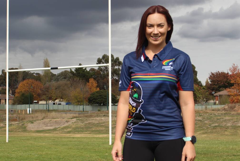 MIDAS TOUCH: Bec Rogers is off to Malaysia to referee in the 2019 Touch World World Cup. Photo: MAX STAINKAMPH 