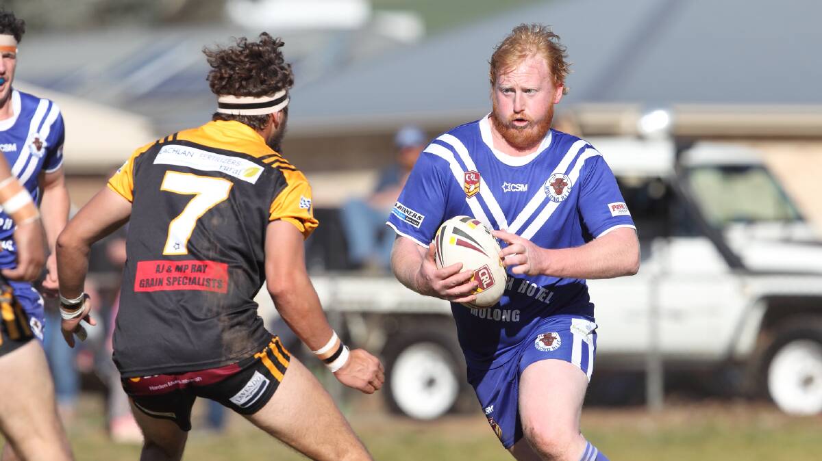 HARD-FOUGHT: Molong captain Jim Gavin and his troops couldn't get the job done on Saturday. Photo: RS WILLIAMS PHOTOGRAPHY. 