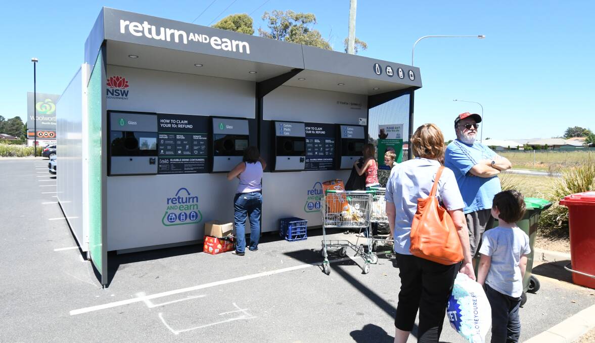 PROBLEMATIC: The Return and Earn Container Deposit Scheme has been plagued by issues since it opened in January, many towns waited months for one. 