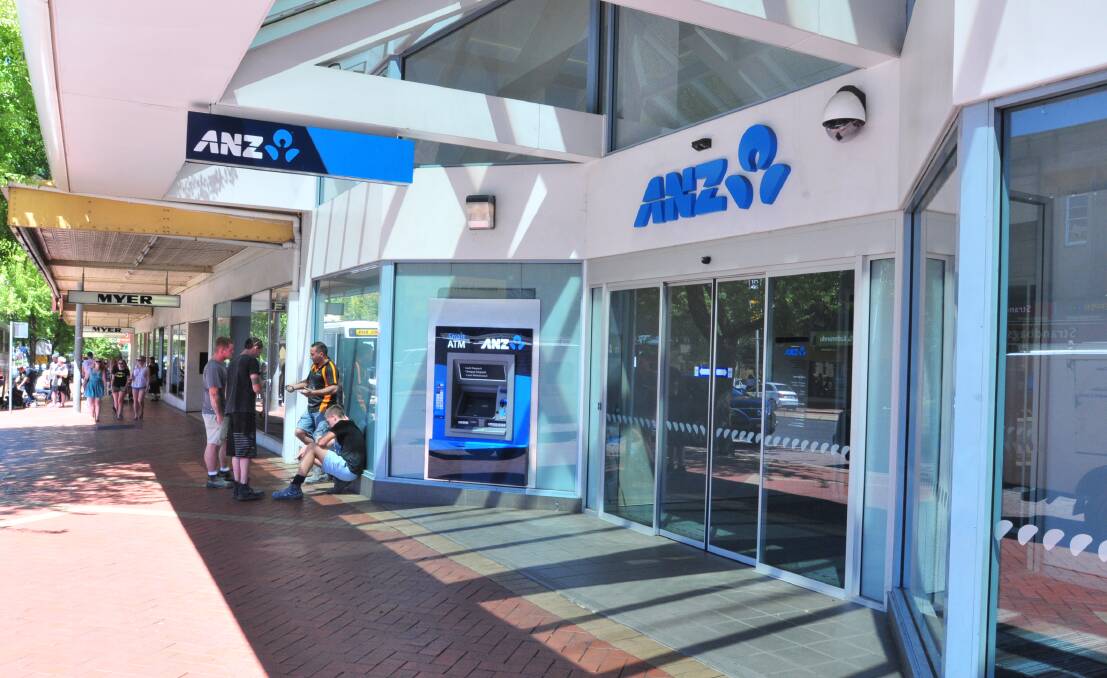 OUT OF ACTION: Orange's ANZ Bank branch will be closed for two months.