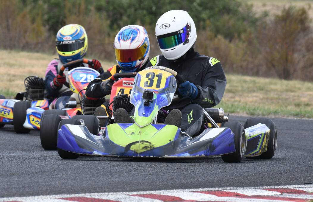 All the action from the South Pacific Titles at Orange Kart Club on the weekend. Photos: JUDE KEOGH
