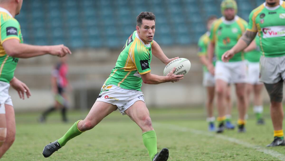 MISSING FOOTY: CYMS captain-coach Dan Mortimer lining up in the Panthers Knockout last month, is backing the NRL's proposed return. 