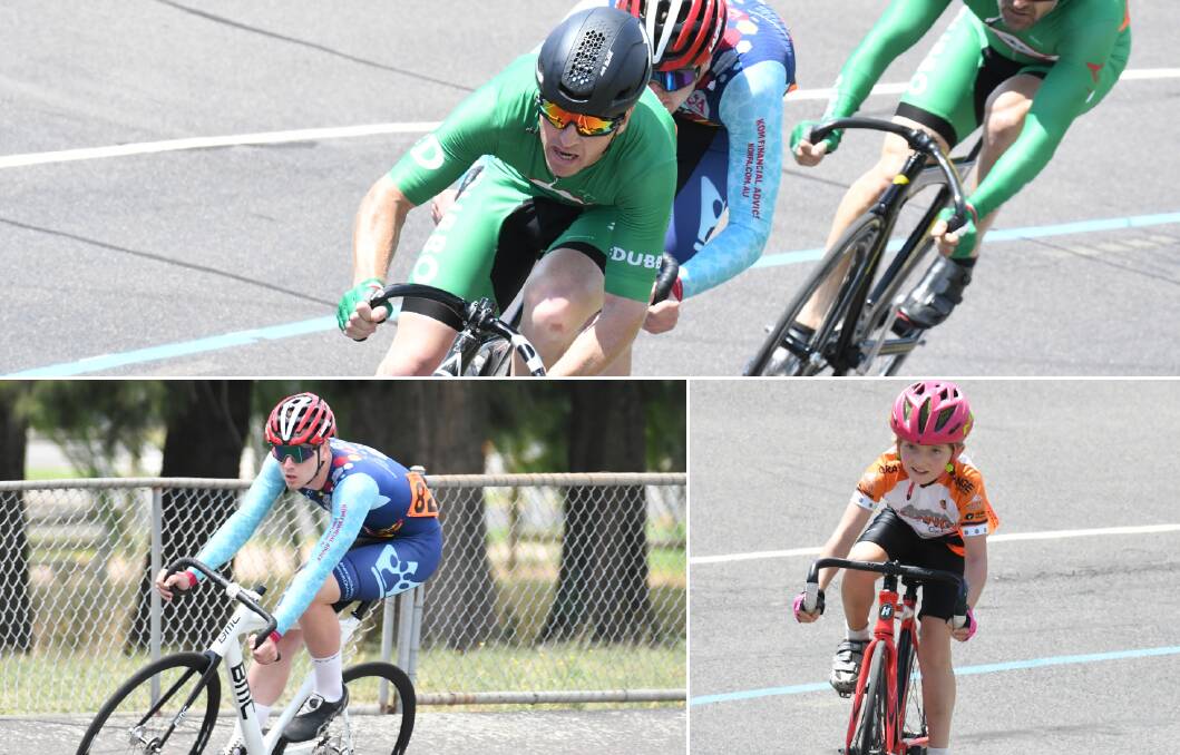 Clockwise from main, Trent Hines leads the pack, Alexandra Karrasch is in the clear and Harry Bryant returns to Orange. Photo: CARLA FREEDMAN