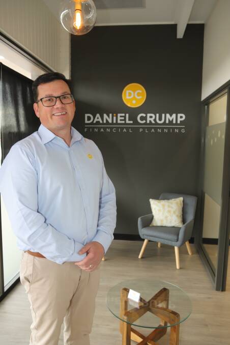 UP AND RUNNING: Daniel Crump in his office at Greengate. Photo: CARLA FREEDMAN