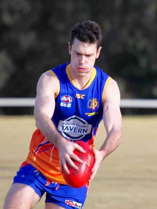 KEY COG: A fit Bevan Charlton-White will be one of the crucial cogs for the Dubbo Demons in 2020. 