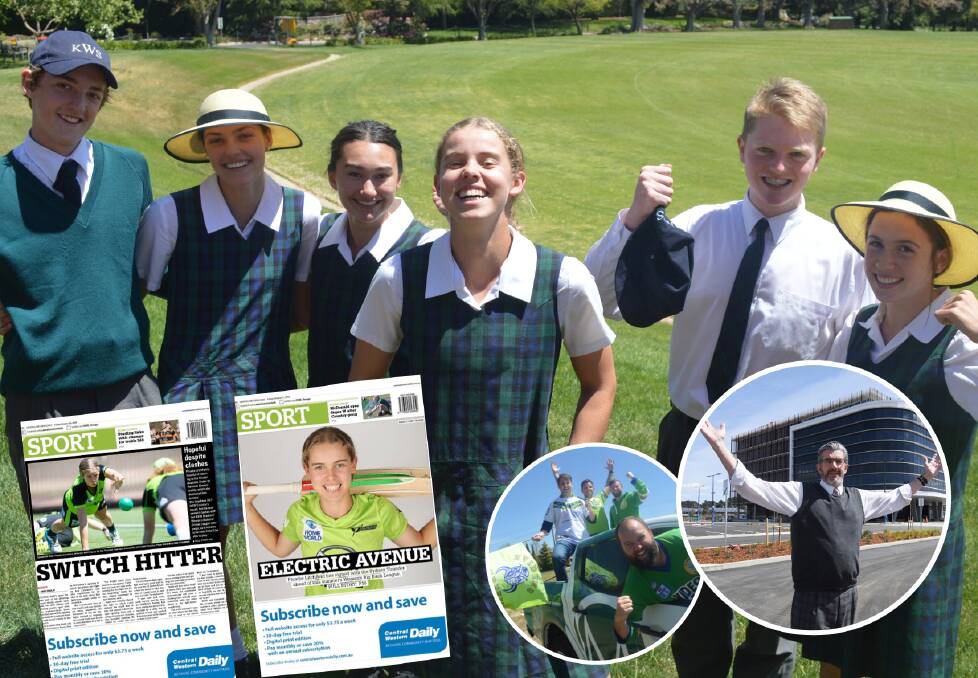 YOUNG GUN: Kinross and Sydney Thunder superstar Sydney Thunder was the biggest news of October 2019, making a splash on back pages around the country like fellow Orange product Jack Wighton. Construction also boomed around the city this month. 