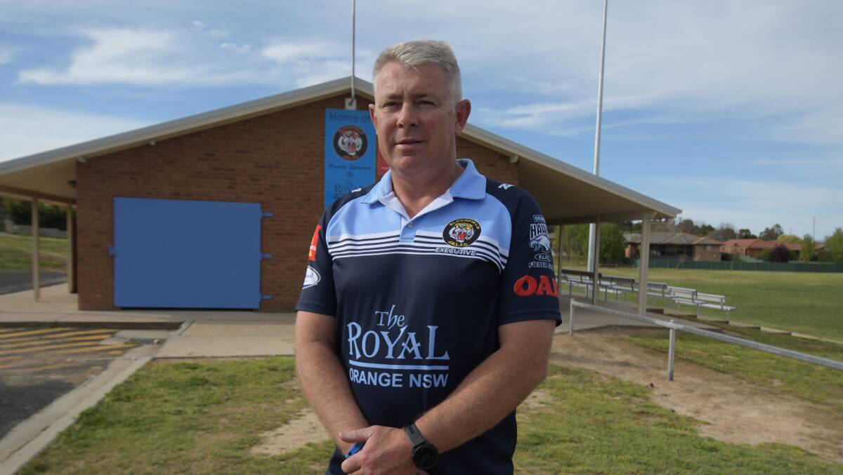 HUMBLED: Bloomfield Tigers president Jason Greenhalgh has been recognised as the Western NSW rugby league volunteer of the year - an accolade he said reflects more on the club than him personally. Photo: JUDE KEOGH