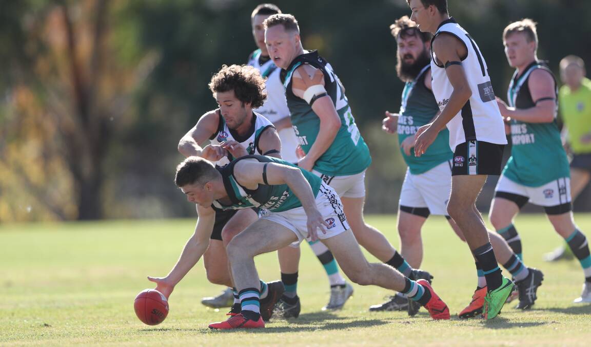 DERBY DELIGHT: Both Bushrangers sides played out a classic earlier this year, with the Rebels claiming the chocolates by two points. Photo: PHIL BLATCH