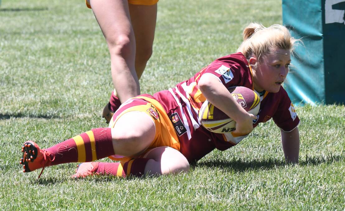 INSPIRATIONAL: Woodbridge gun Sarah Archer crosses the line at Pride Park on Saturday in her side's 28-18 loss to Vipers. She'll be missing on Saturday, but has been a massive part of Woodbridge's emergence. Photo: CARLA FREEDMAN. 