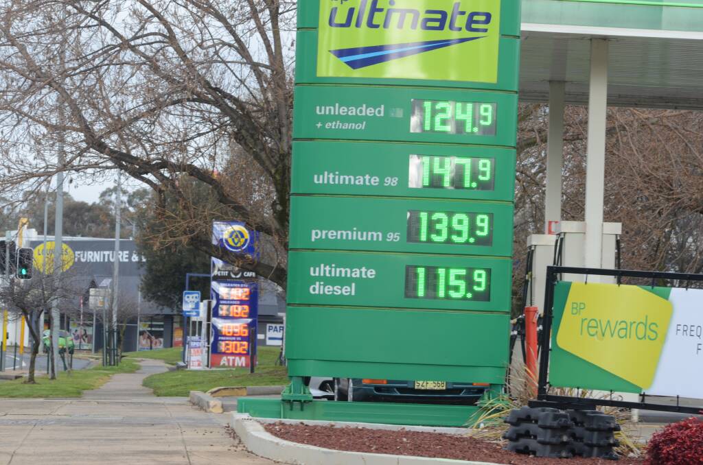 PRICE DISCREPANCIES: Petrol prices across Orange are 'significantly higher' than other centres in the region as the time of sub-$1 petrol passes. Photo: JUDE KEOGH 