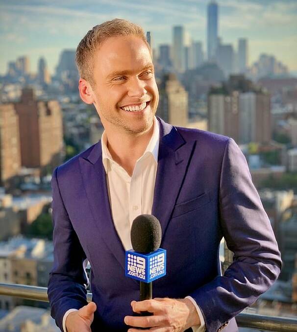 COMING WEST: Channel 9 Today Show presenter Tim Davies. 