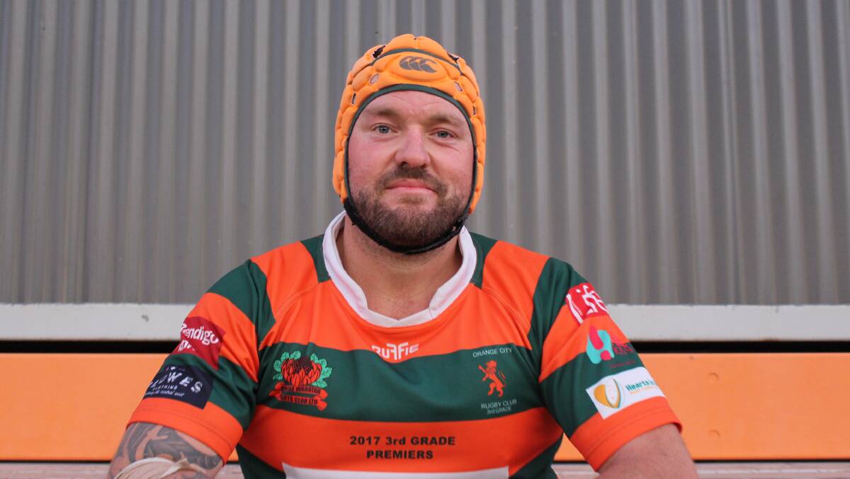 THE LONG ROAD BACK: Orange City skipper Josh Tremain dons his iconic helmet for the first time since May 2019. After the biggest struggle he's faced, he'll be back on the field in 2020. Photo: MAX STAINKAMPH