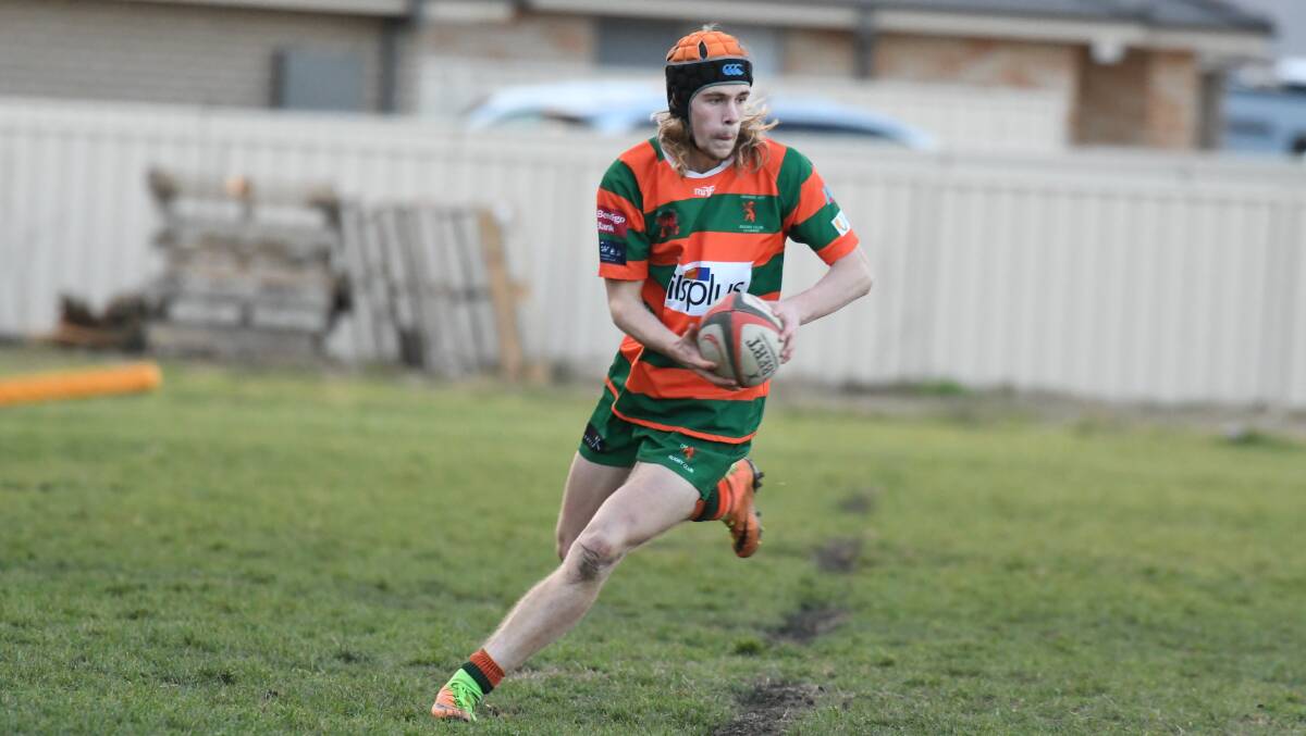 TOUGH CHALLENGE AHEAD: Ben Dennis and the rest of his Orange City teammates know they're in for the Blowes Clothing Cup's most difficult opponents this week against Bathurst Bulldogs. Photo: CARLA FREEDMAN. 