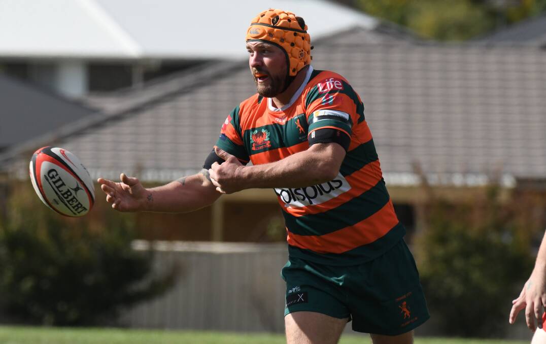 HE'S BACK: Orange City skipper Josh Tremain in action during 2019. Photo: JUDE KEOGH